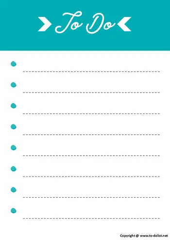 Check-list à télécharger