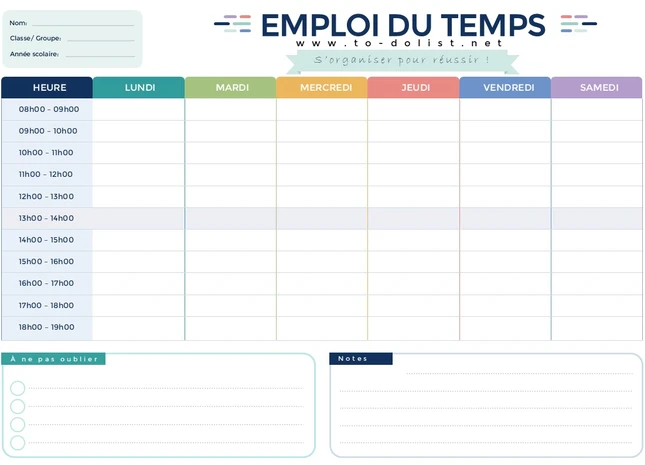 Calendrier de février 2027 au format paysage