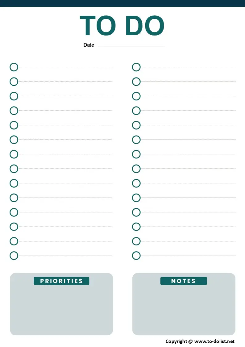 to do list for digital planner