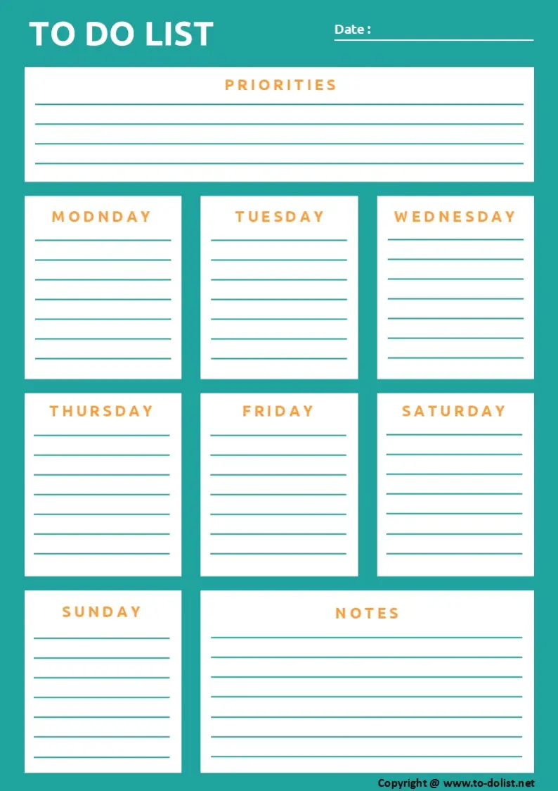 weekly habit tracker for free
